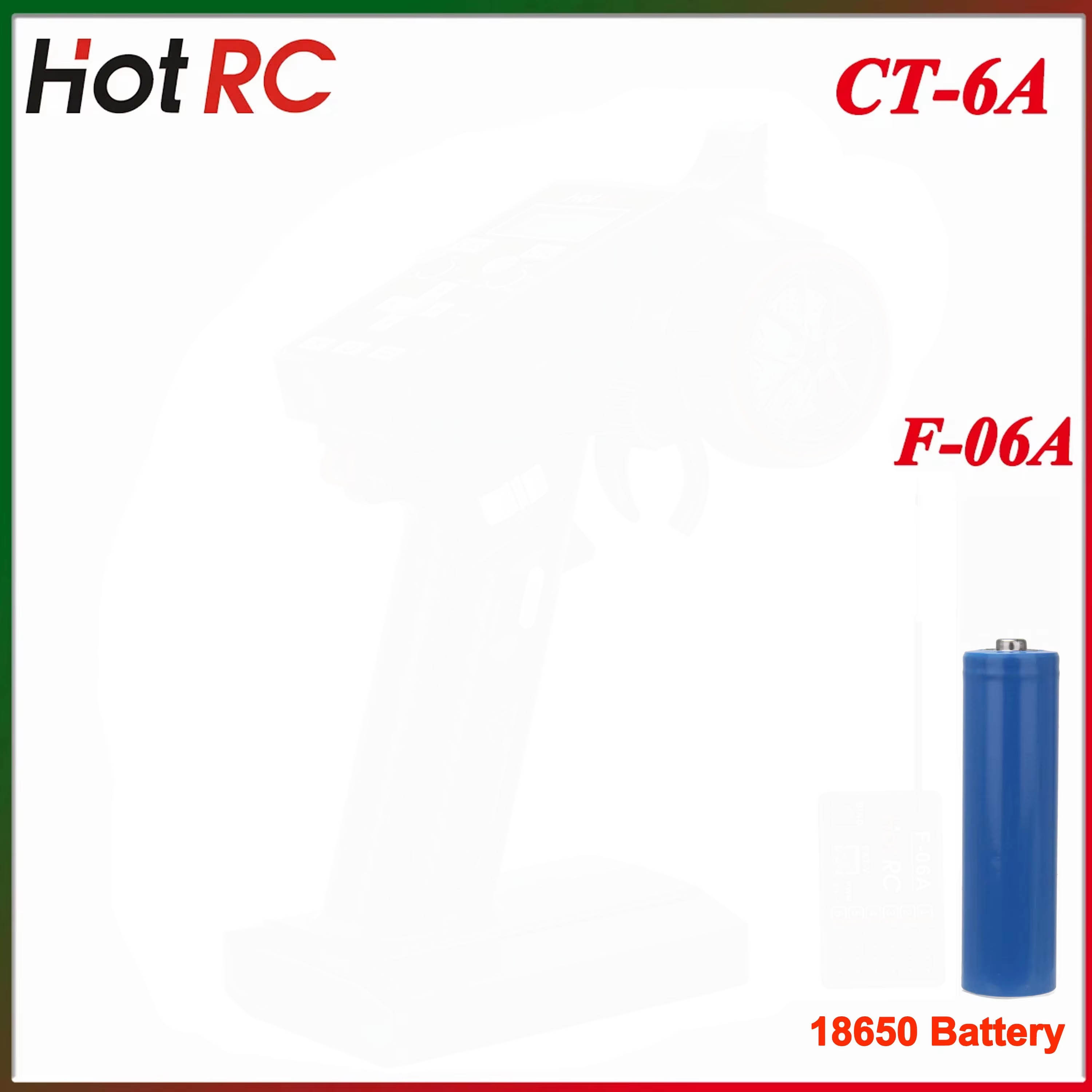 HotRC CT-6A 2.4G 6CH 6 Channel - Drone Rc Receiver And Transmitter review and price