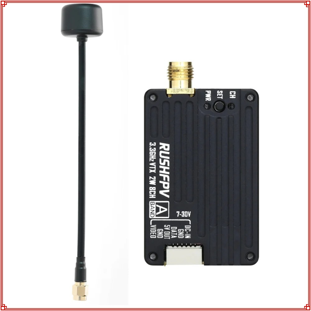 2026 New RUSHFPV 3.3G 2W VTX T - Drone Rc Receiver And Transmitter review and price