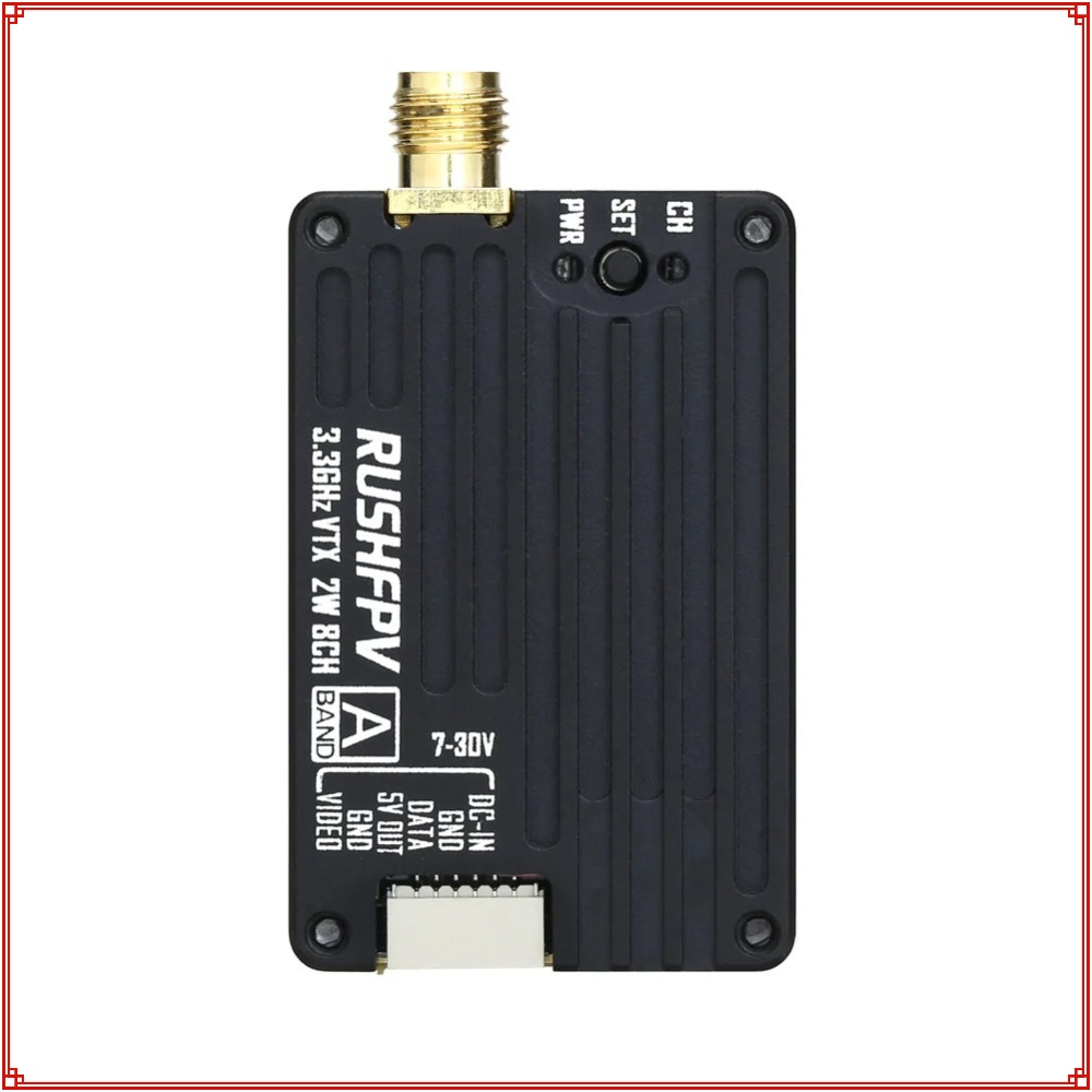 2026 New RUSHFPV 3.3G 2W VTX T - Drone Rc Receiver And Transmitter review and price