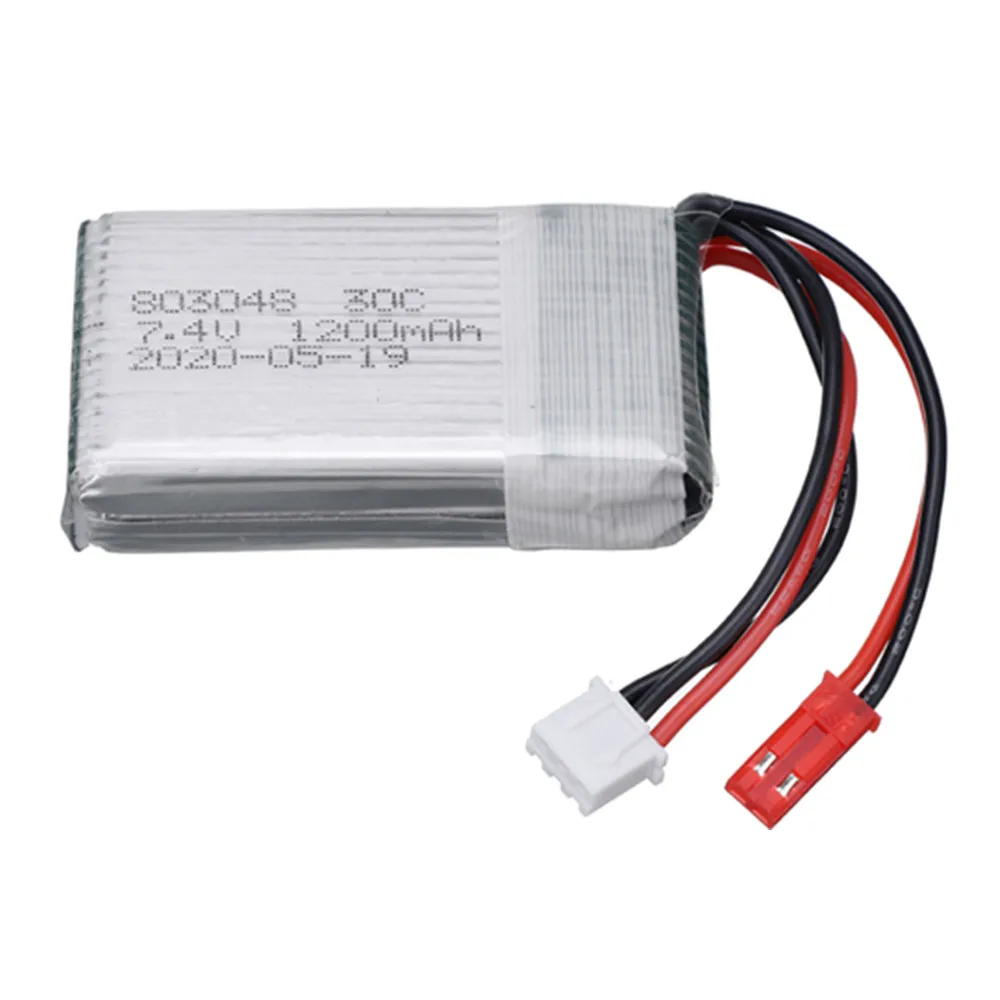 7.4V 2S 1200mAh 803048 Lipo Ba - Drone Mjx Rc review and price