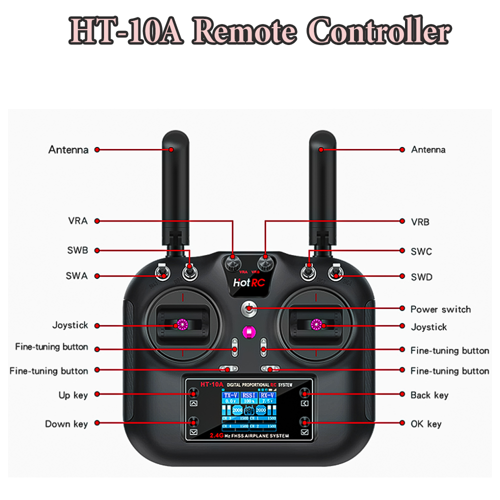 Hotrc Hot RC HT-10A HT10A 2.4G - Drone Rc Boat review and price