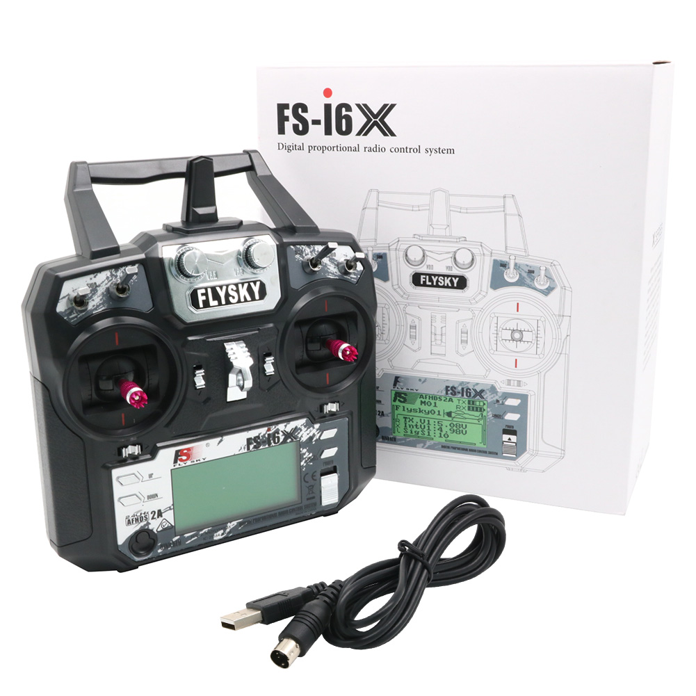 FLYSKY FS-i6X FS i6X 10CH 2.4G - Drone Rc Receiver And Transmitter review and price