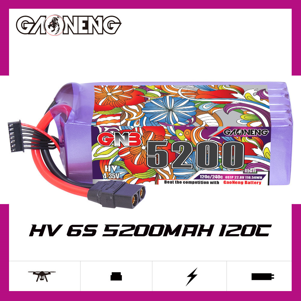 GNB Lipo Battery 6S 22.8V 3000 - Drone Rc Boat review and price