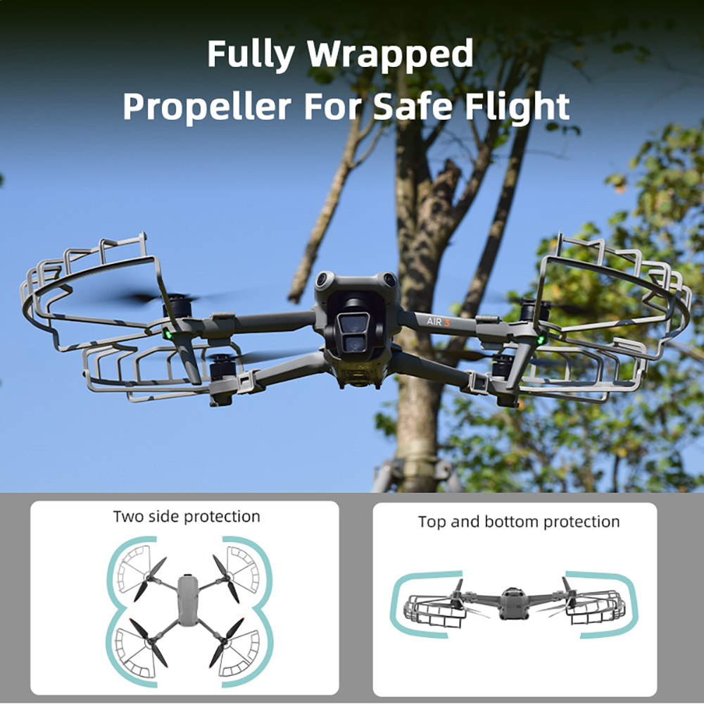 Propeller Guard for DJI Air 3S - Drone Propeller Guards review and price
