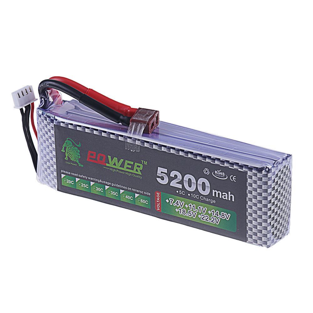 3S Lipo Battery 11.1V 5200mah  - Drone Rc Boat review and price