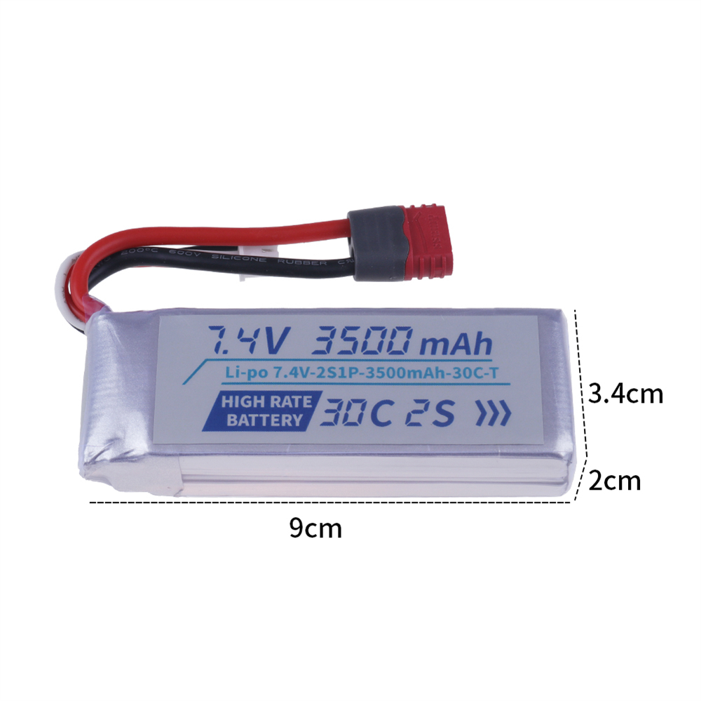 3500MAH 30C 7.4V 11.1V Lipo Ba - Drone Mjx Rc review and price